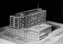 市庁舎コンペ模型