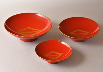 震災復興記念の木杯