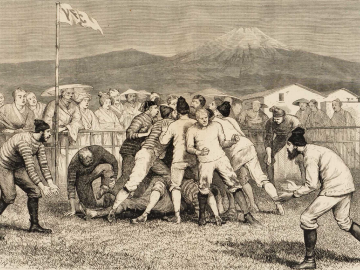 日本貿易博覧会に出品された人形