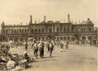 震災復興記念の木杯