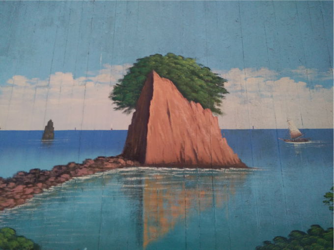 米艦渡来紀念図